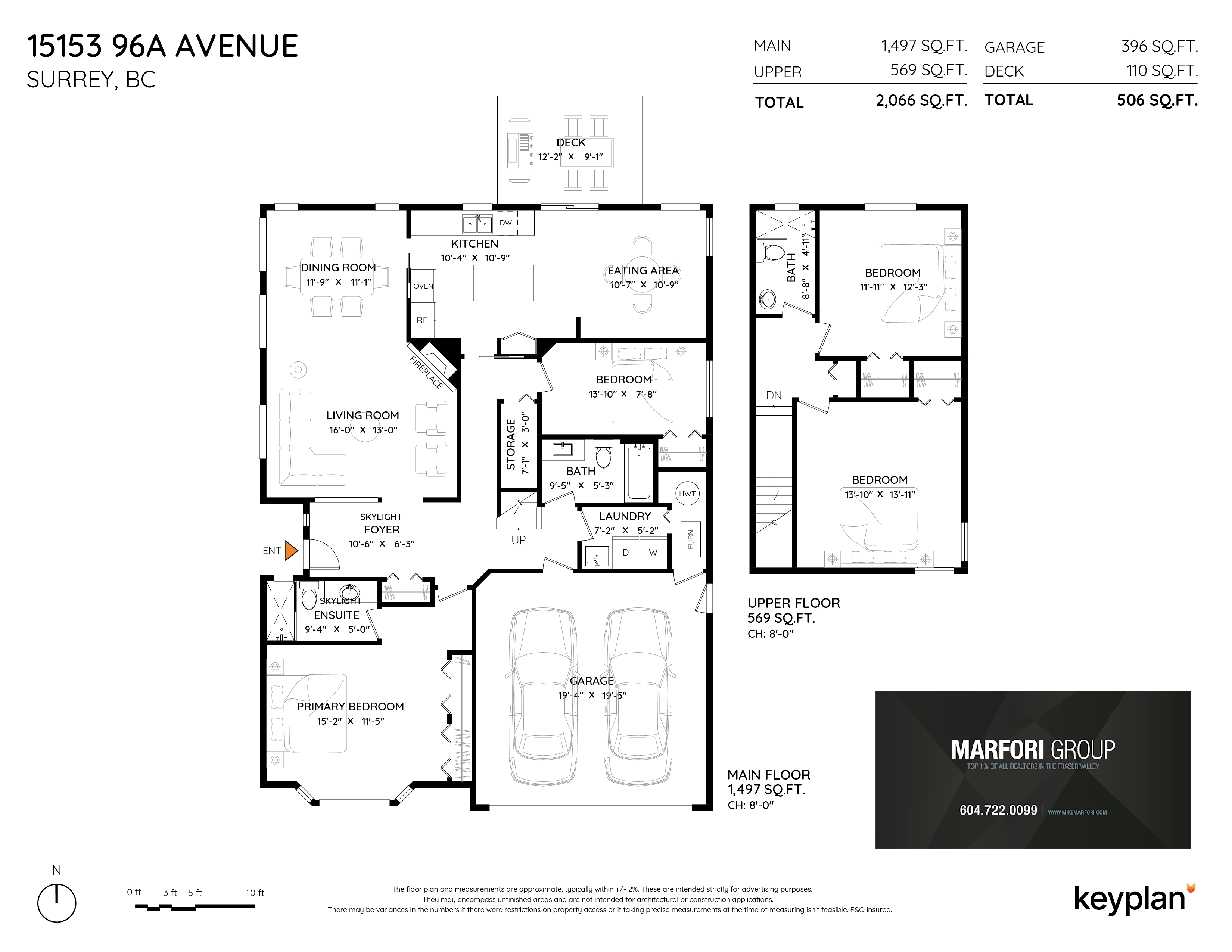 MARFORI GROUP - 15153 96A Avenue, Surrey, BC, Canada | Floor Plan 1