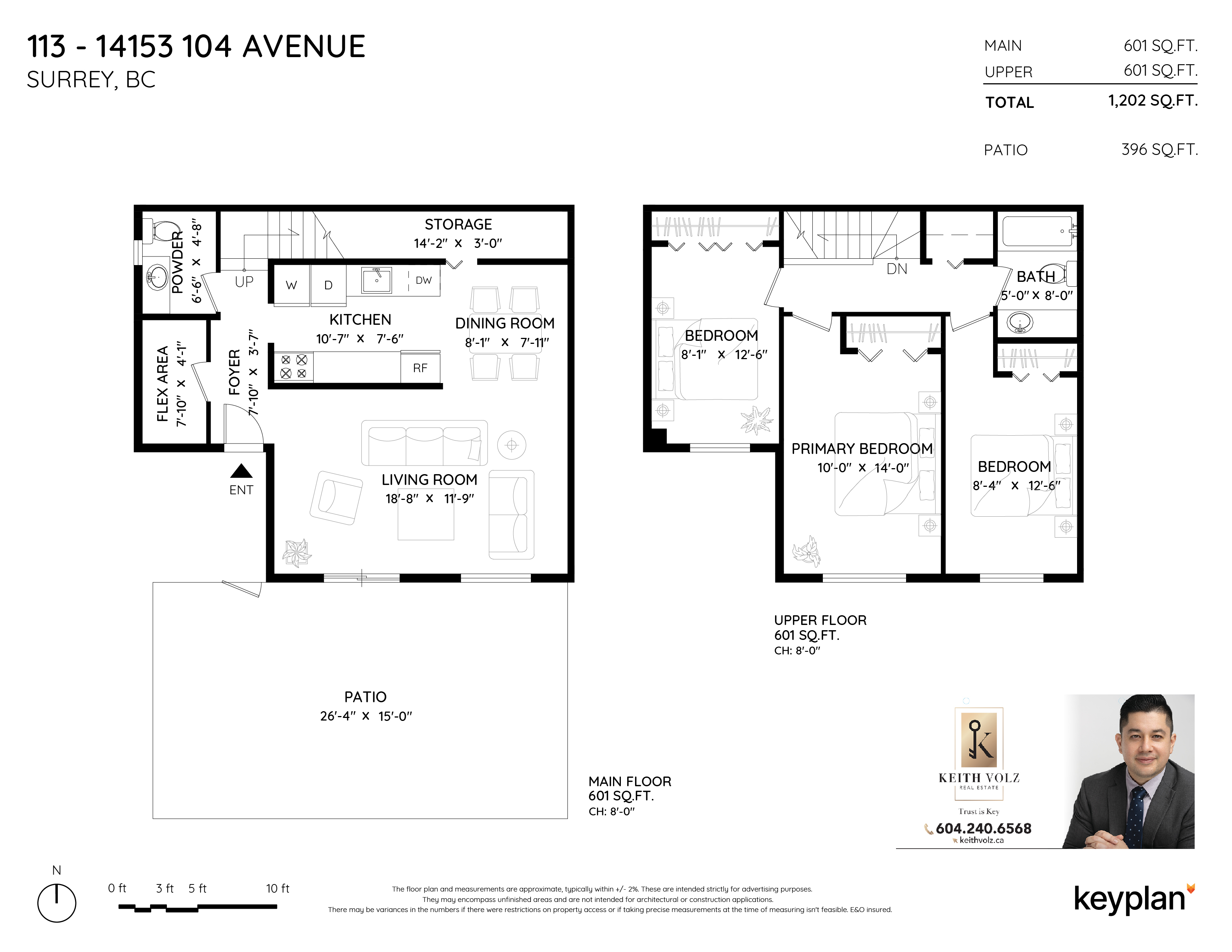 Keith Volz - Unit 113 - 14153 104 Avenue, Surrey, BC, Canada | Floor Plan 1