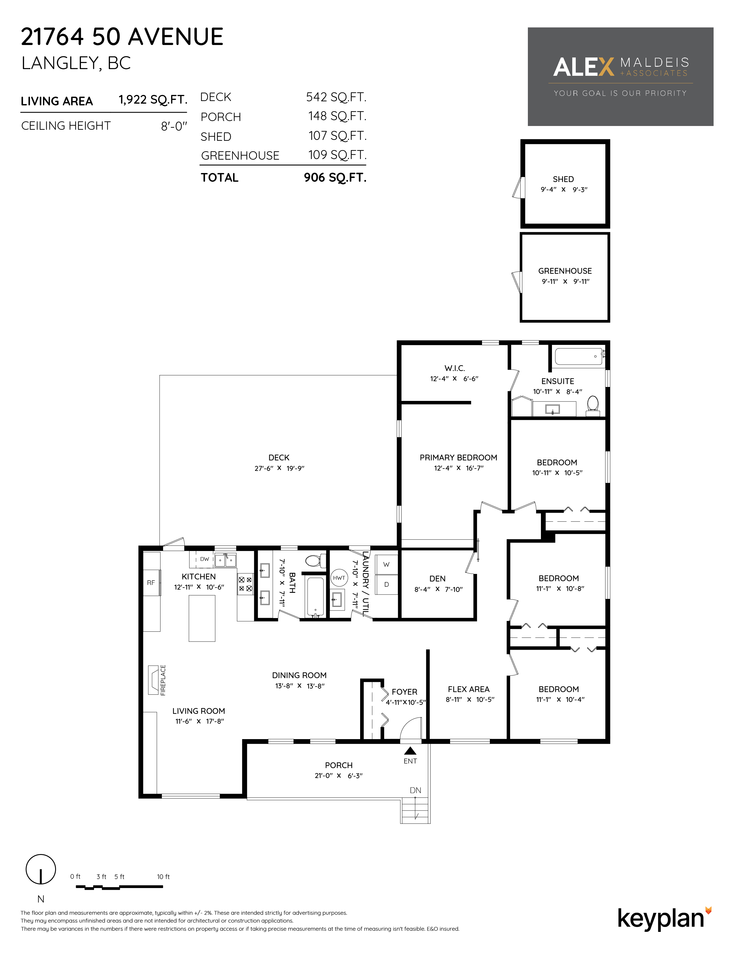 Alex Maldeis - 21764 50 Avenue, Langley, BC, Canada | Floor Plan 1
