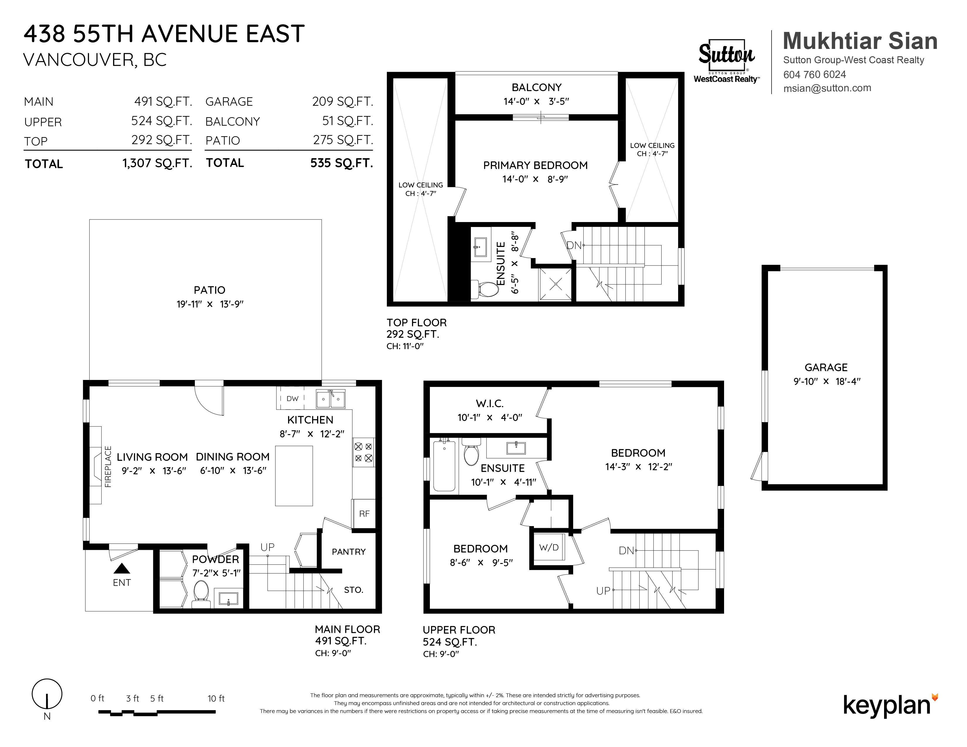 Mukhtiar Sian - 438 55th Avenue East, Vancouver, BC, Canada | Floor Plan 1