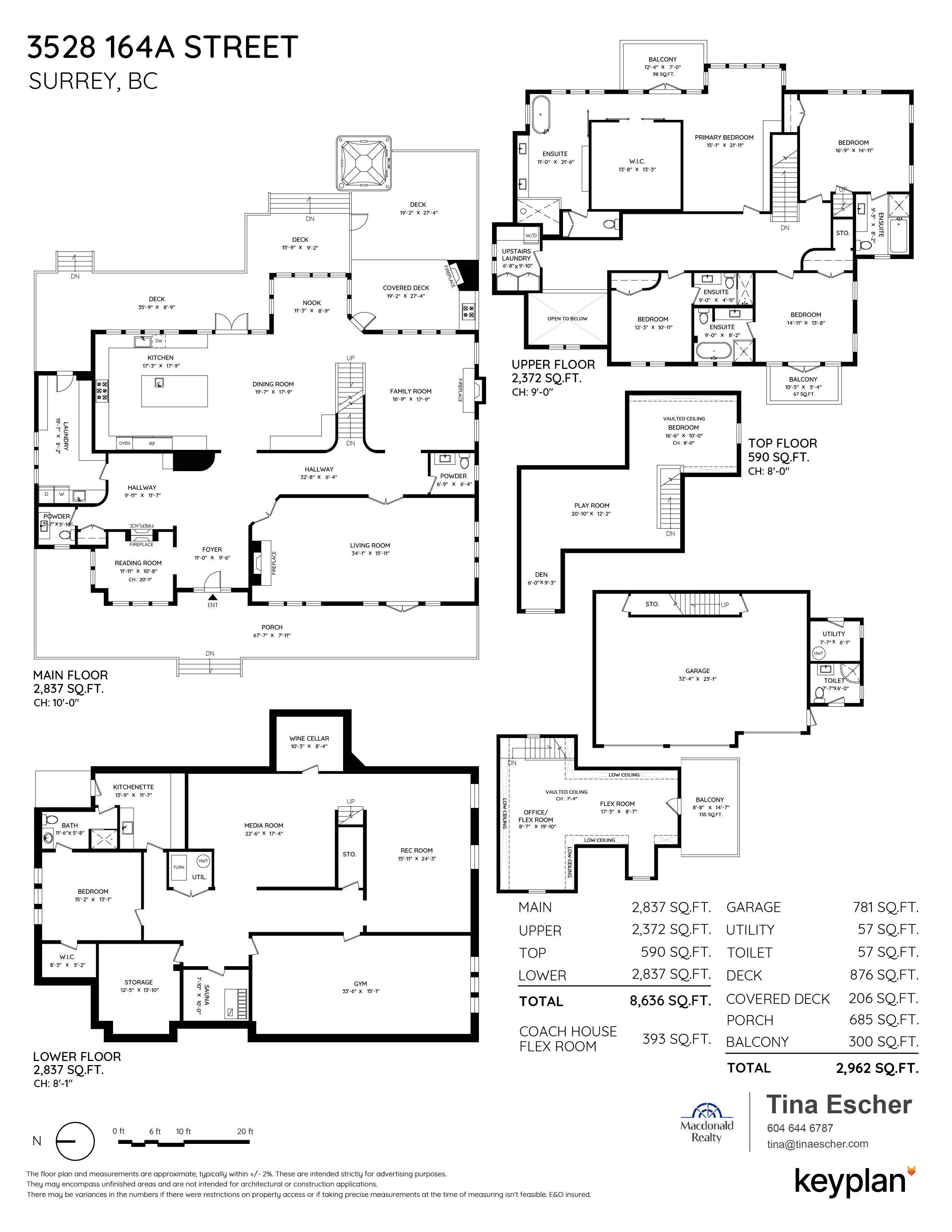 Tina Escher - 3528 164A Street, Surrey, BC, Canada | Floor Plan 1
