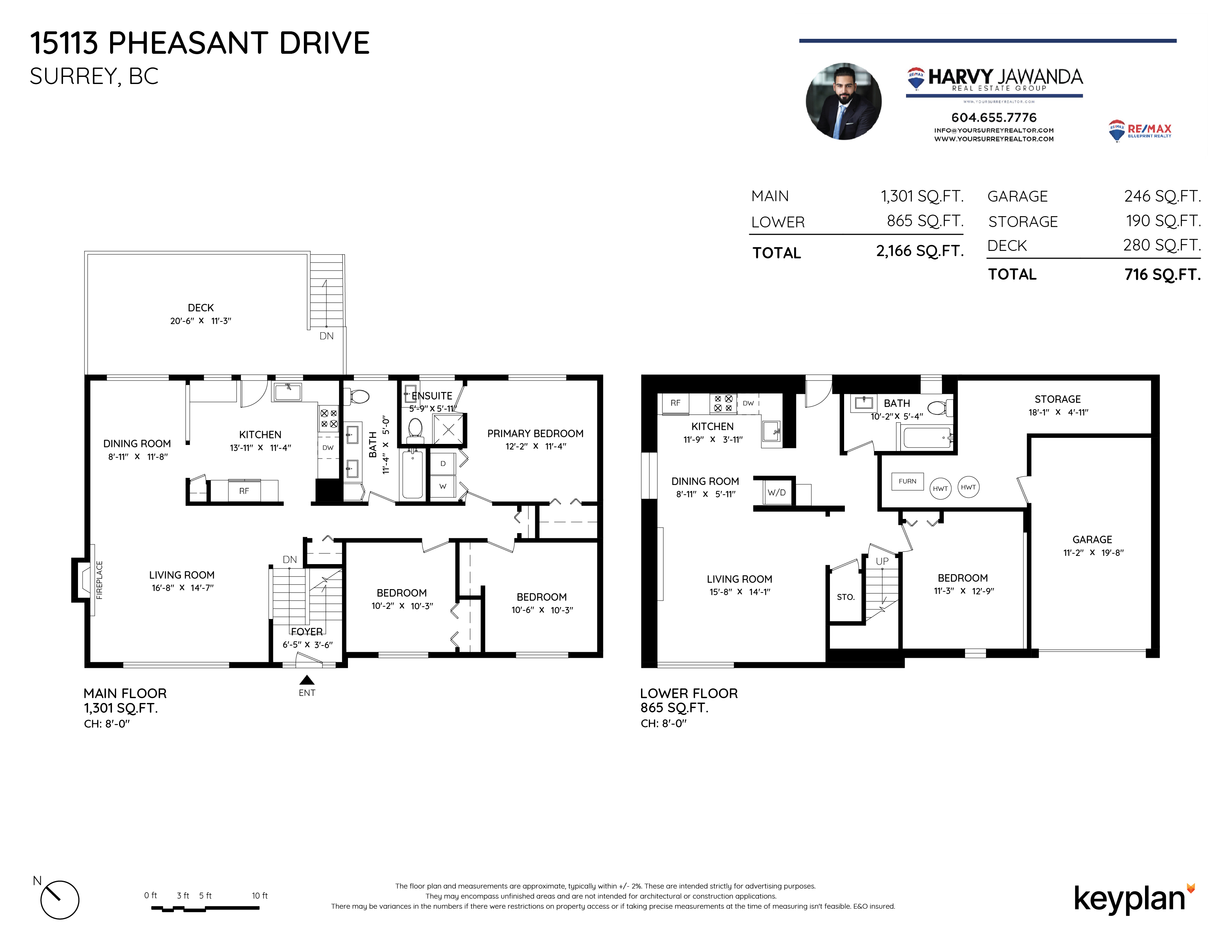 Harvy Jawanda - 15113 Pheasant Drive, Surrey, BC, Canada | Floor Plan 1