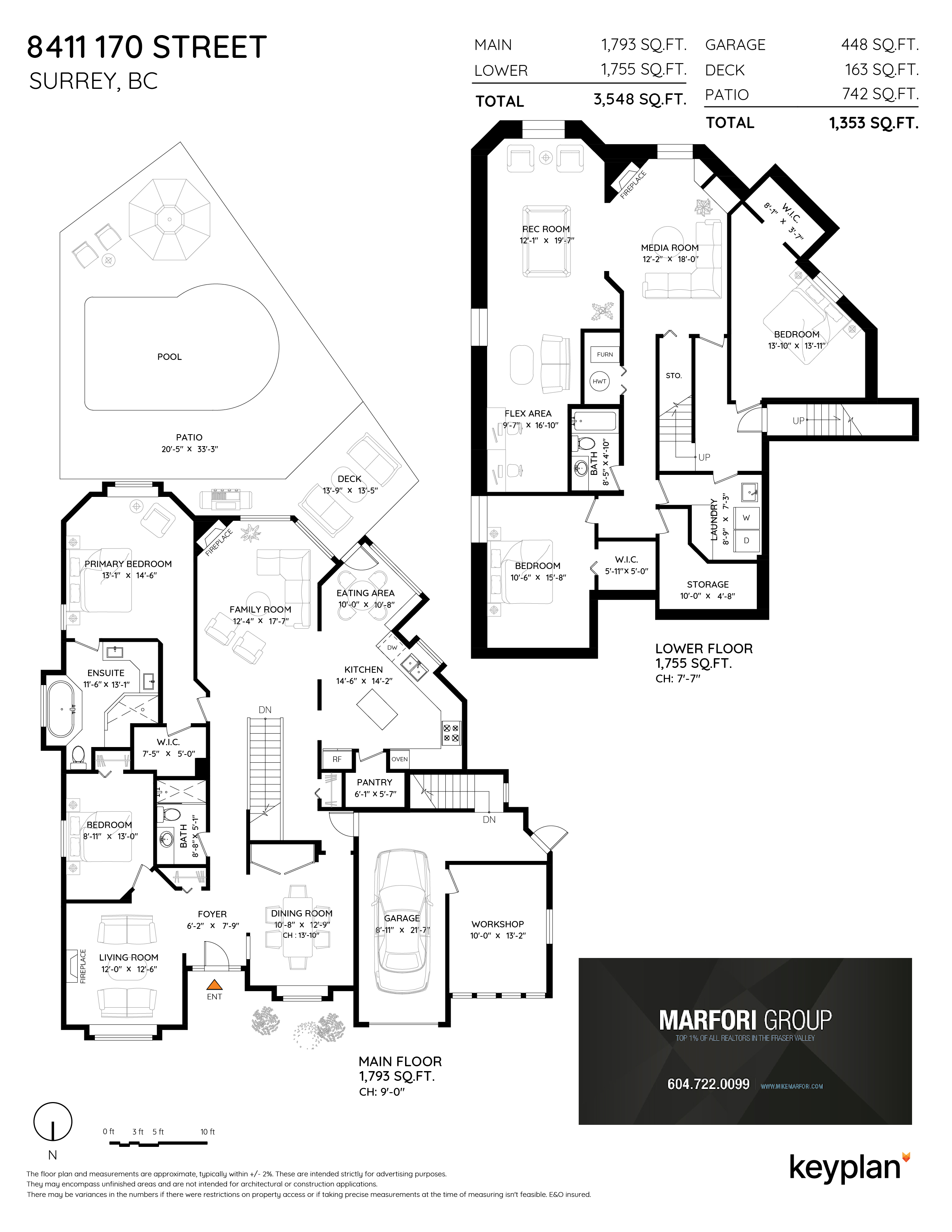 MARFORI GROUP - 8411 170 Street, Surrey, BC, Canada | Floor Plan 1