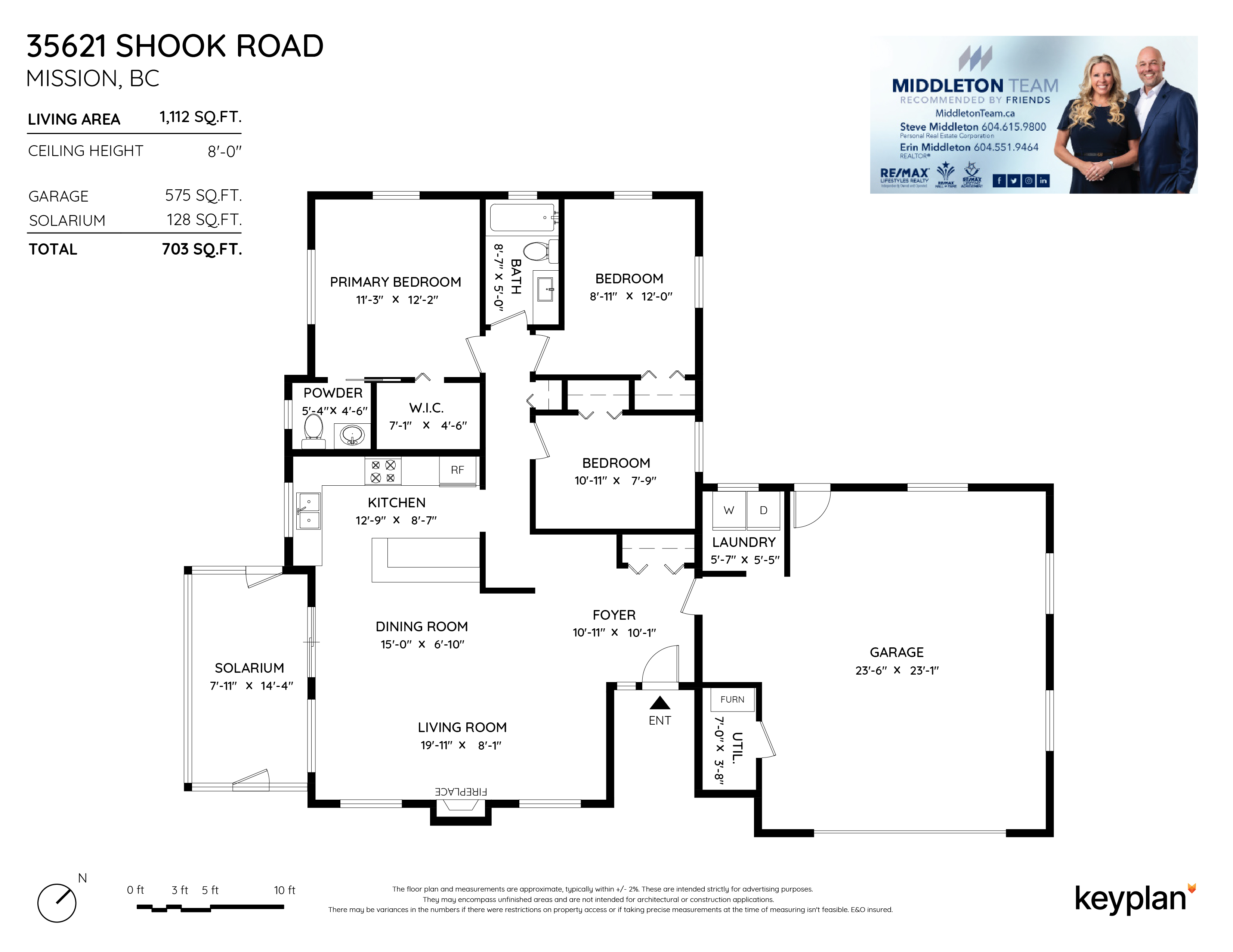 Steve & Erin Middleton - 35621 Shook Avenue, Mission, BC, Canada | Floor Plan 1