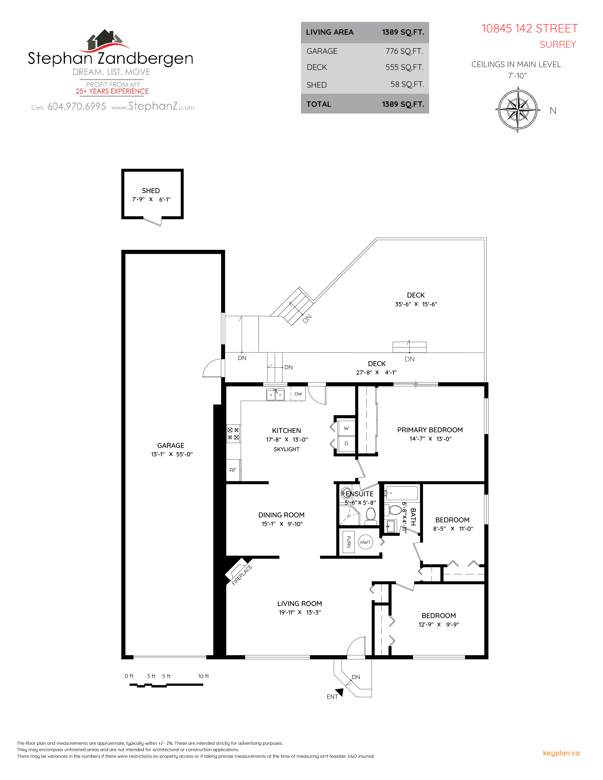 Stephan Zandbergen - 10845 142 Street, Surrey, BC, Canada | Floor Plan 1
