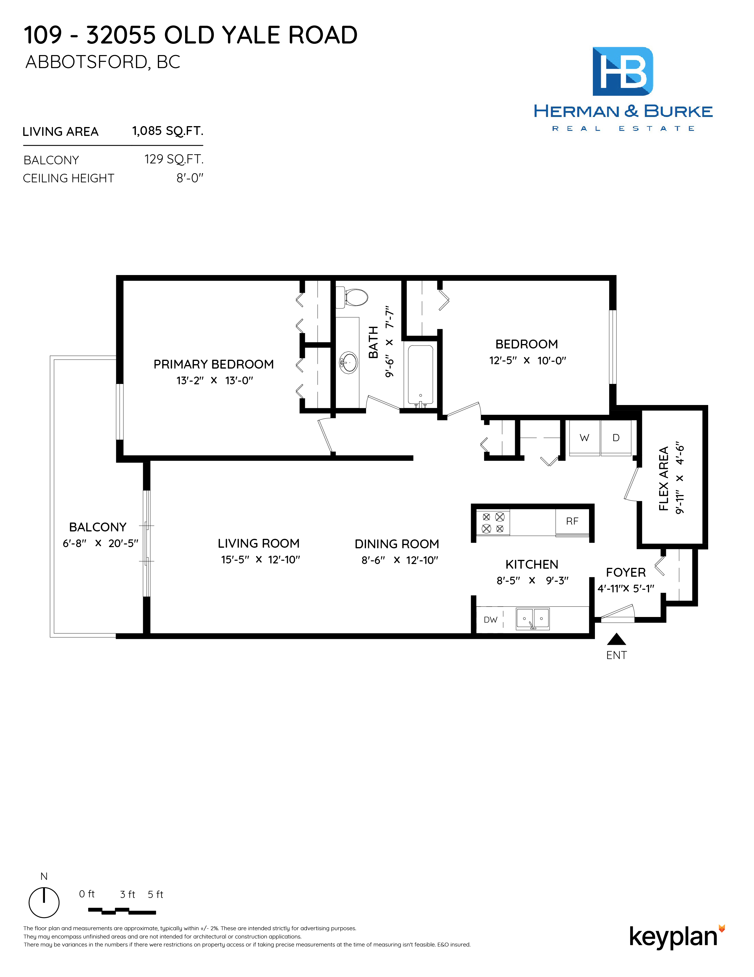 Collette Burke - Unit 109 - 32055 Old Yale Road, Abbotsford, BC, Canada | Floor Plan 1