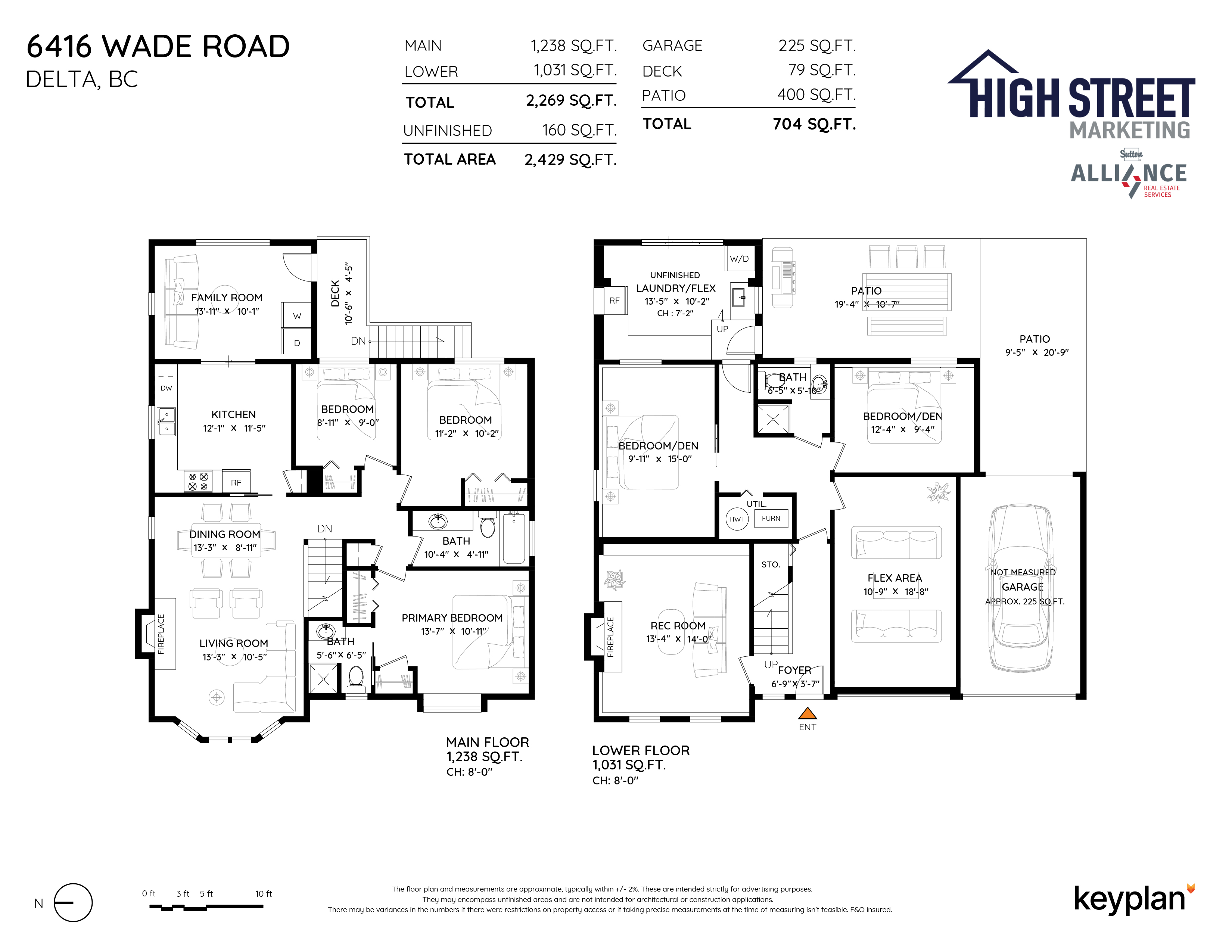 High Street Marketing - 6416 Wade Road, Delta, BC, Canada | Floor Plan 1