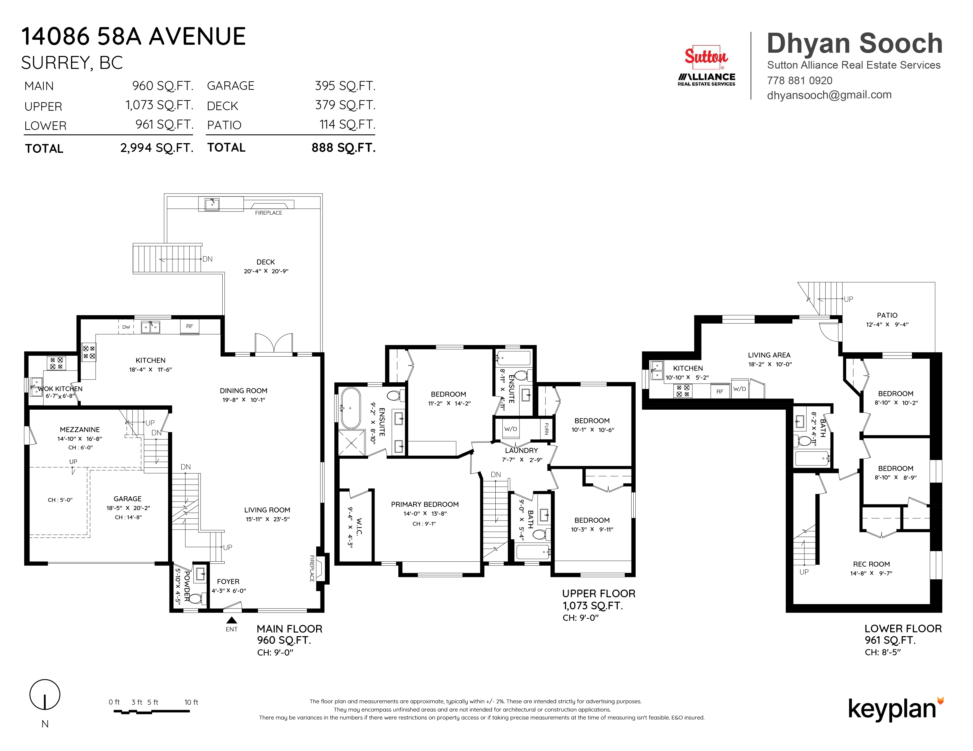 Dhyan Sooch - 14086 58A Ave, Surrey, BC, Canada | Floor Plan 1