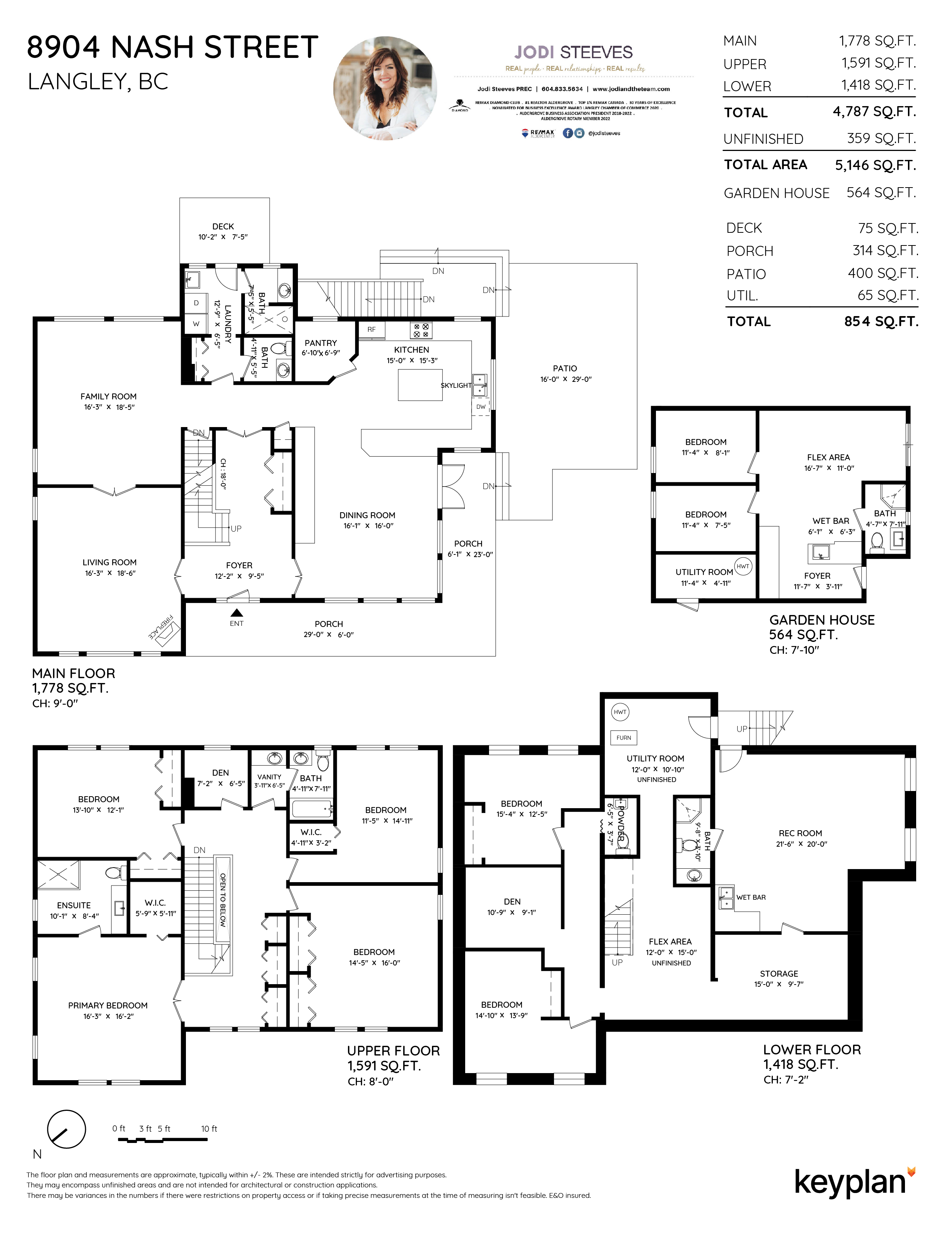 Jodi Steeves - 8904 Nash Street, Langley, BC, Canada | Floor Plan 1