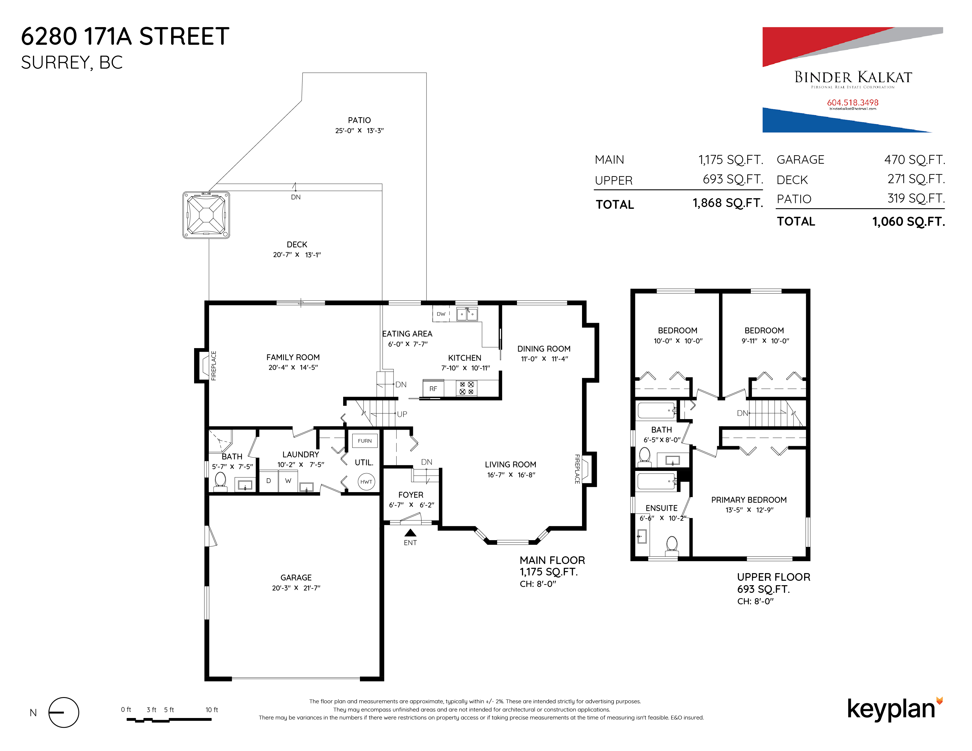 Kalkat Real Estate Group - 6280 171A Street, Surrey, BC, Canada | Floor Plan 1